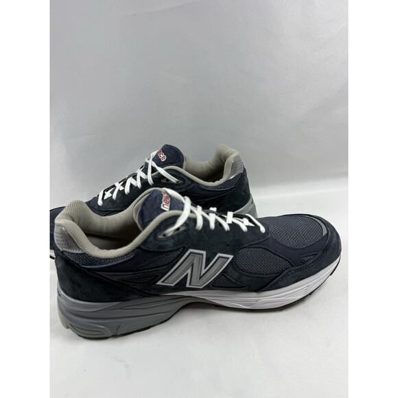 New Balance 990v3 Made in USA Navy Gray Sneakers Men’s Size 11 main image 9